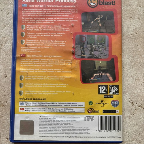 Xena Warrior Princess PlayStation 2 game, Greek full version