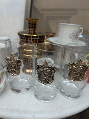 Cristal glasses in excellent condition