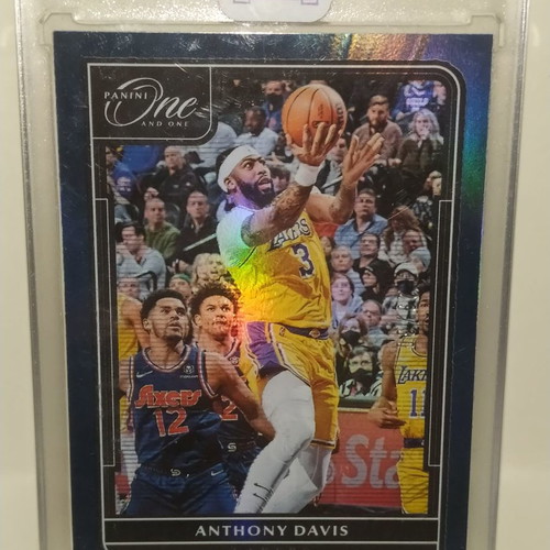 Anthony Davis 2021-22 Panini One and One #48 Lakers numbered card like new