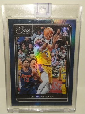 Anthony Davis 2021-22 Panini One and One #48 Lakers numbered card like new