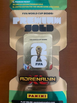 World Cup 2026 Adrenalyn XL Panini Premium GOLD πακέτο καινούριο