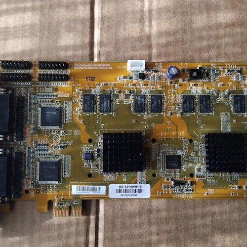 HIKVISION DS-4316HWI-E 16-Ch PCI-E Video Compression Card like new