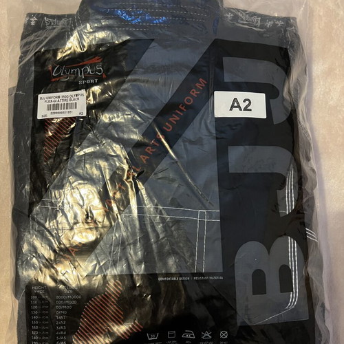Martial arts gi new black BJJ