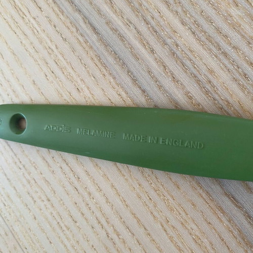 Addis green kitchen utensil set used