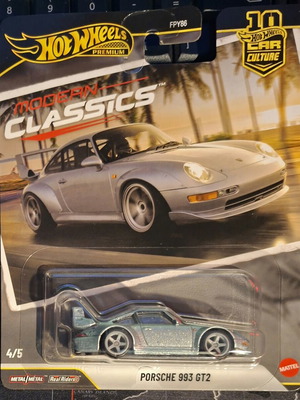 Hot Wheels Premium Porsche 993 GT2 Modern Classics ολοκαίνουριο