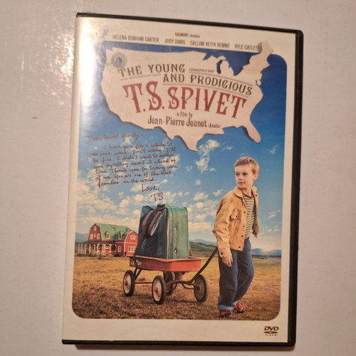 The Young and Prodigious T.S. Spivet movie CD with Greek subtitles