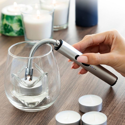 Electric Rechargeable Lighter new, USB, flexible, Innovagoods
