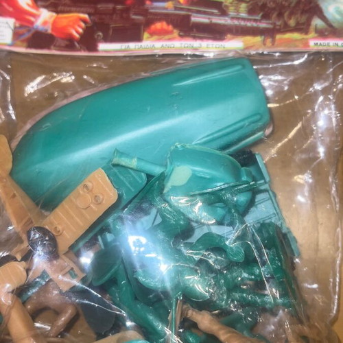 Rambo Commando Military Toy Set new, Greek 1980