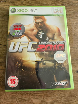 UFC 2010 Undisputed Xbox 360 like new