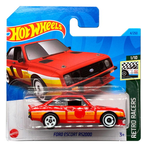 Hot Wheels Ford Escort RS 2000 κόκκινο καινούργιο