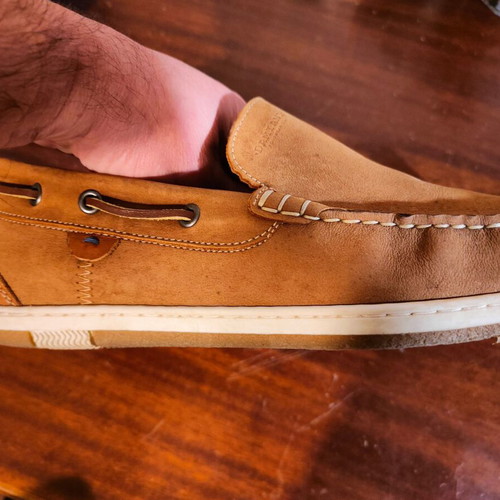 Damiani men's moccasins used, size 43, brown