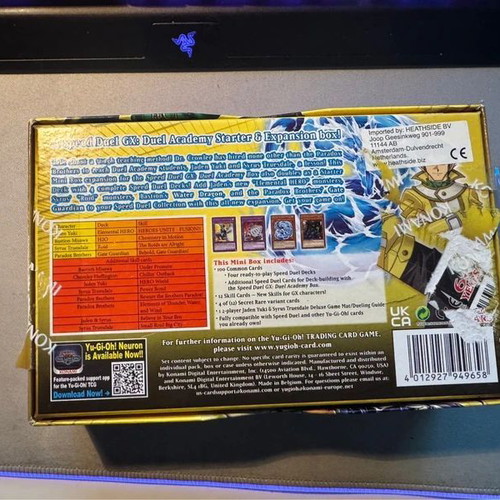Yu-Gi-Oh! Speed Duel GX Midterm Paradox Starter & Expansion Box