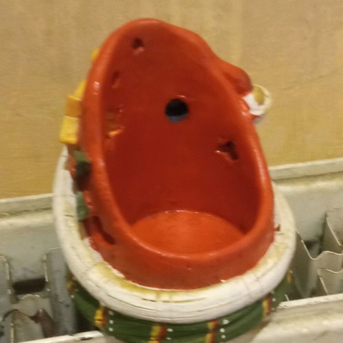 Christmas candle holder like new