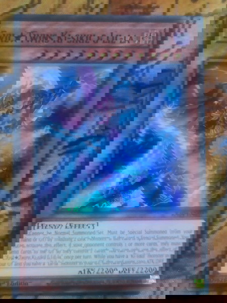 Evil Twin Ki-sikil & Lil-la (Super Rare, Yugioh)