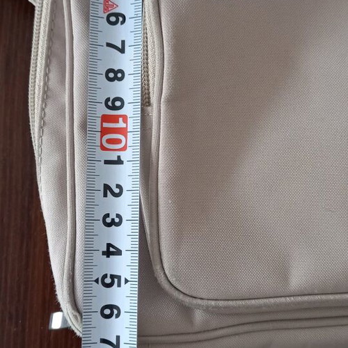 Lacoste crossbody bag used, beige