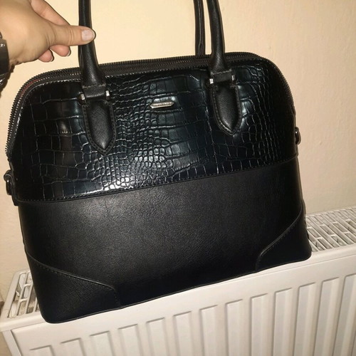 David Jones black handbag like new