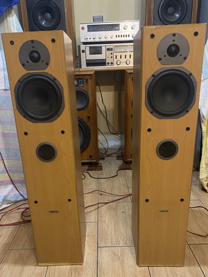 Tannoy Mercury mx3 - M floor speakers used, cherry finish