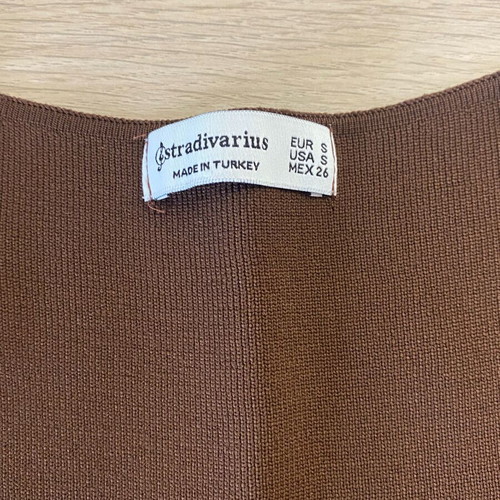 Stradivarius brown blouse used