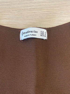 Stradivarius brown blouse used