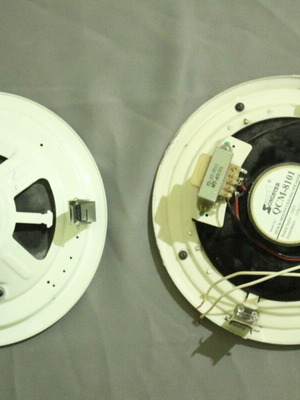 Cotina CS-8210 and Songster QCM-8101 ceiling speakers used