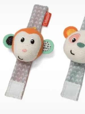 Κουδουνίστρες καρπού Infantino σαν καινούργιες, μαϊμού και πάντα