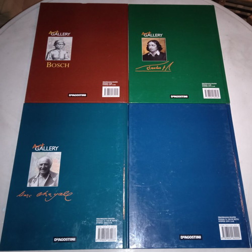 DeAgostini Art Gallery series seven hardcover volumes like new