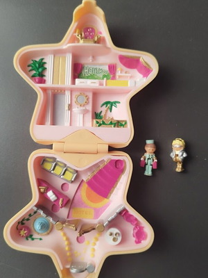 Polly Pocket 1992 Hollywood Star σετ, πλήρες