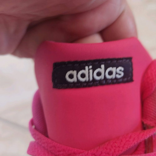 Adidas pink sneakers used, size 39, athletic style