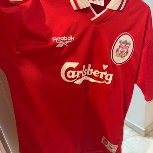 Liverpool 1996/1998 Home Football Shirt Reebok size L like new
