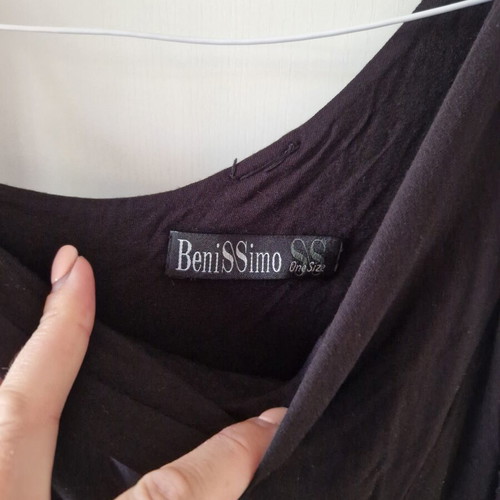 Benissimo black fitted mini dress XS/S