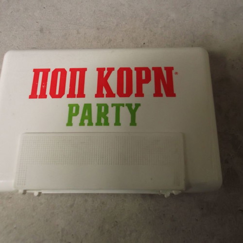 Pop Korn Party cassette vintage used from 1990s