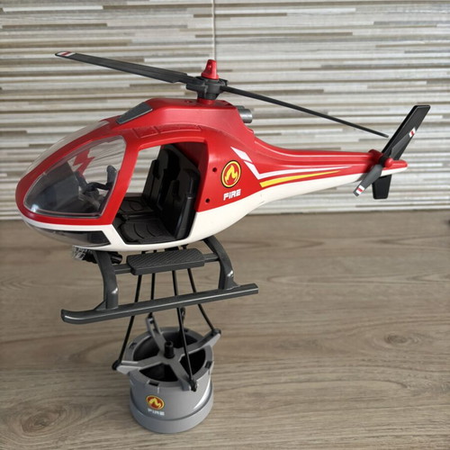 Playmobil 5617 Wildfire Firefighting Helicopter used