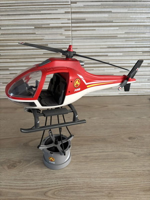 Playmobil 5617 Wildfire Firefighting Helicopter used