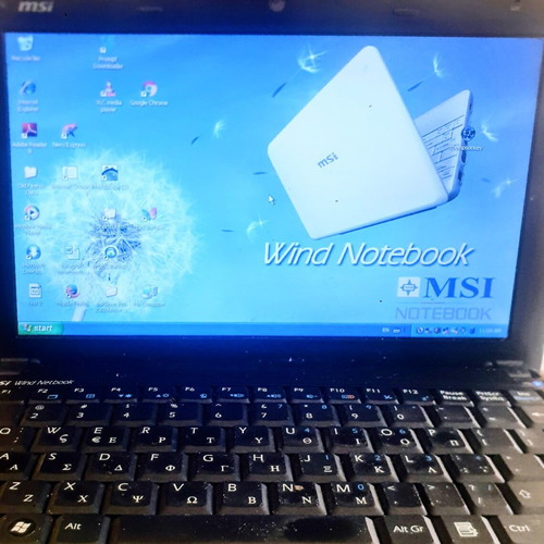 MSI laptop up to 13 inch, Windows XP system