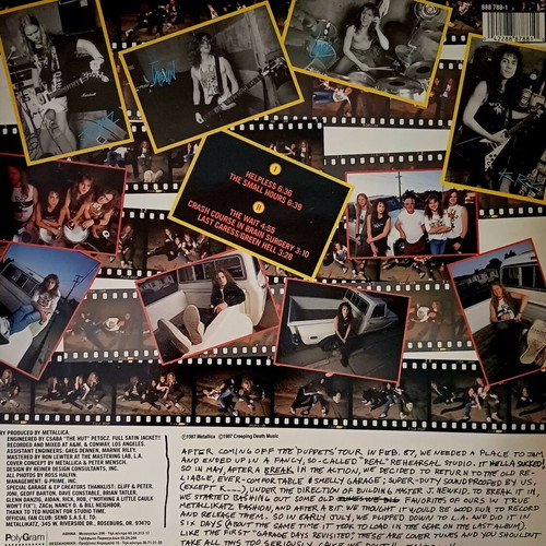 Metallica The 5.98 E.P. Garage Days Revisited LP