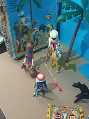 Playmobil Arabs LYRA set like new with original box