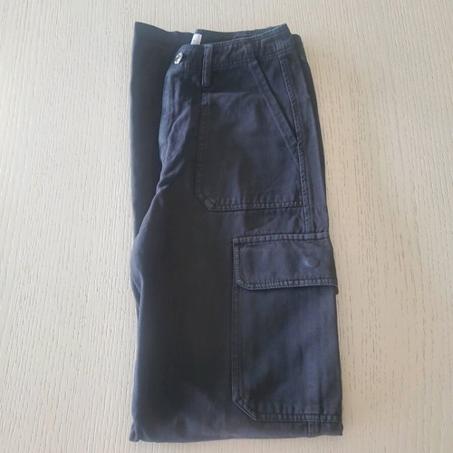 Zara denim pants anthracite with pockets new