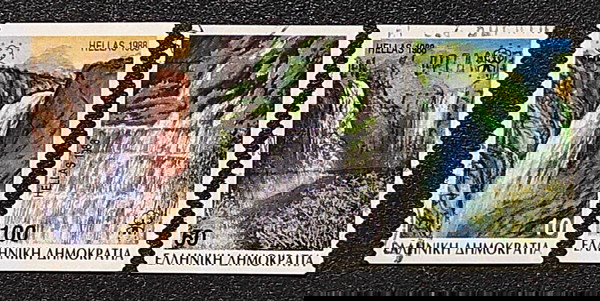 1988 ΕΚΔΟΣΗ ΓΙΑ ΤΟΥΣ ΚΑΤΑΡΡΑΚΤΕΣ - ΣΕΙΡΑ ΣΦΡΑΓΙΣΜΕΝΩΝ ΓΡΑΜΜΑΤΟΣΗΜΩΝ