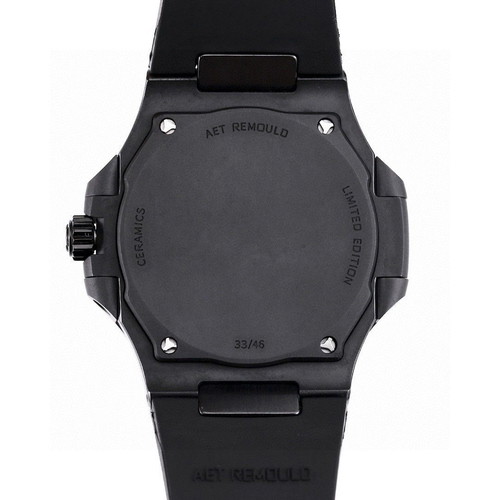 Luxury men's watch black ceramic automatic