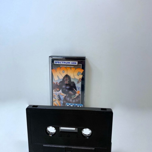 Kong 1983 Spectrum ZX tape cassette used, complete with manual
