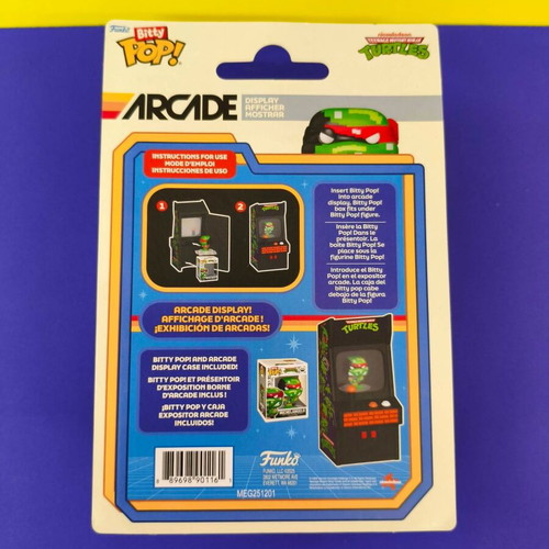 Funko Bitty Pop! Arcade Teenage Mutant Ninja Turtles new