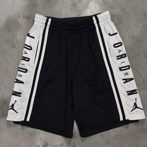 Air Jordan Mesh Basketball Shorts, black and white, medium