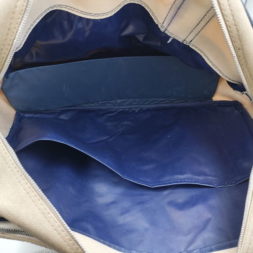 Olympic Airways Shoulder Bag used, beige