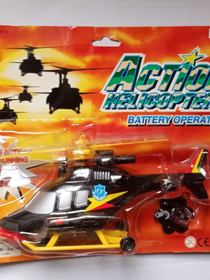Thunder Flash Copter 10inc. helicopter new with battery and lights