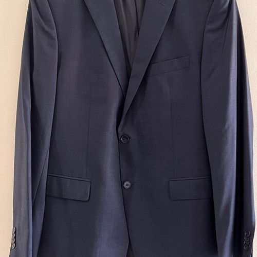 Daniel Hechter jacket new, size L, virgin wool, blue