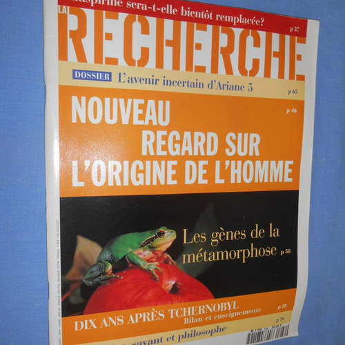 La Recherche issue 286 used, April 1996