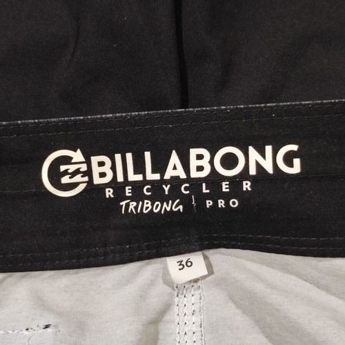 Billabong Tribong Pro Recycler boardshorts men's size 36 like new, black