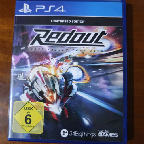 Redout Lightspeed Edition for PlayStation 4 like new with DLC
