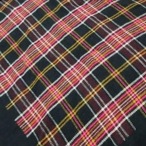 Wool scarf S.Oliver like new, colorful checkered