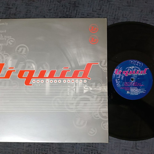 Liquid One Love Family 12" maxi single like new, electronic